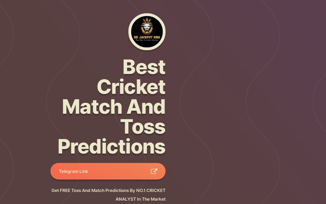 Carrd profile picture for @predictions